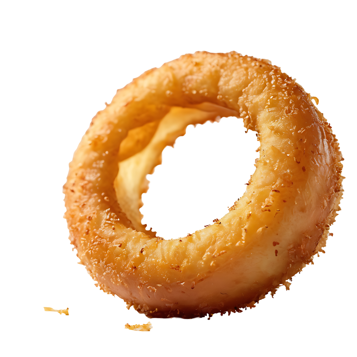 a close up of a donut