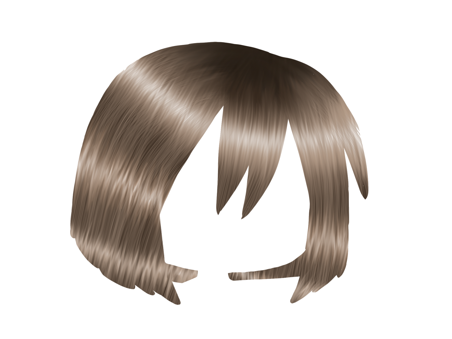 a woman with long brown hair