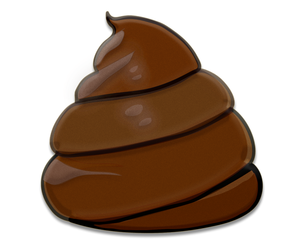 a piece of chocolate on a white background
