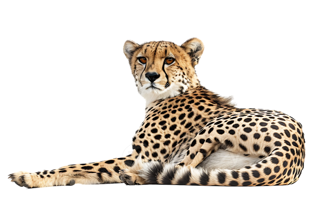 a che spotted che hypostecus cheensis in front of a white background