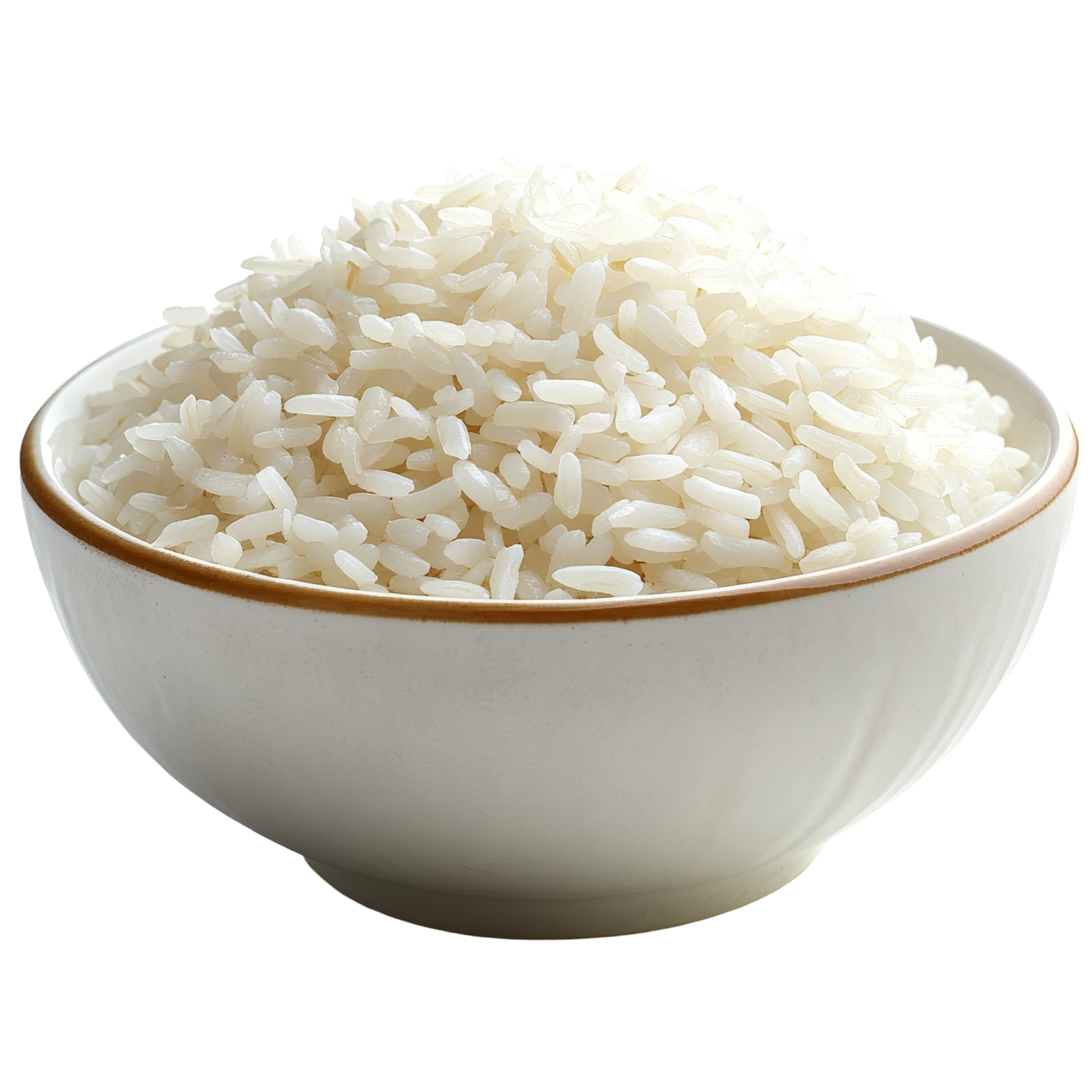 white rice in a bowl