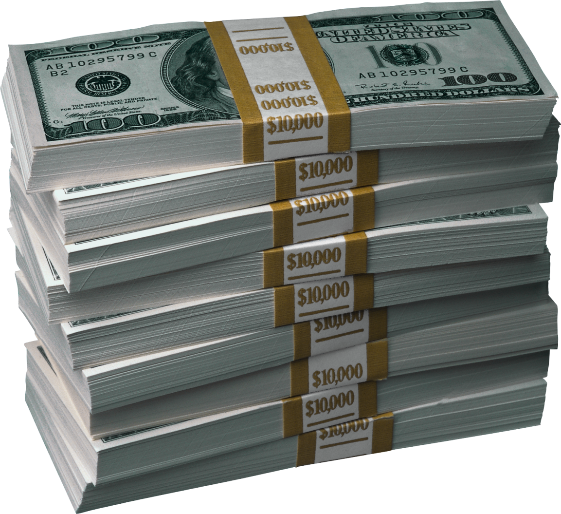 stacks of money stacked on top of each other stacks