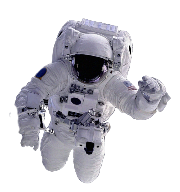 an astronaut in a spacesuit
