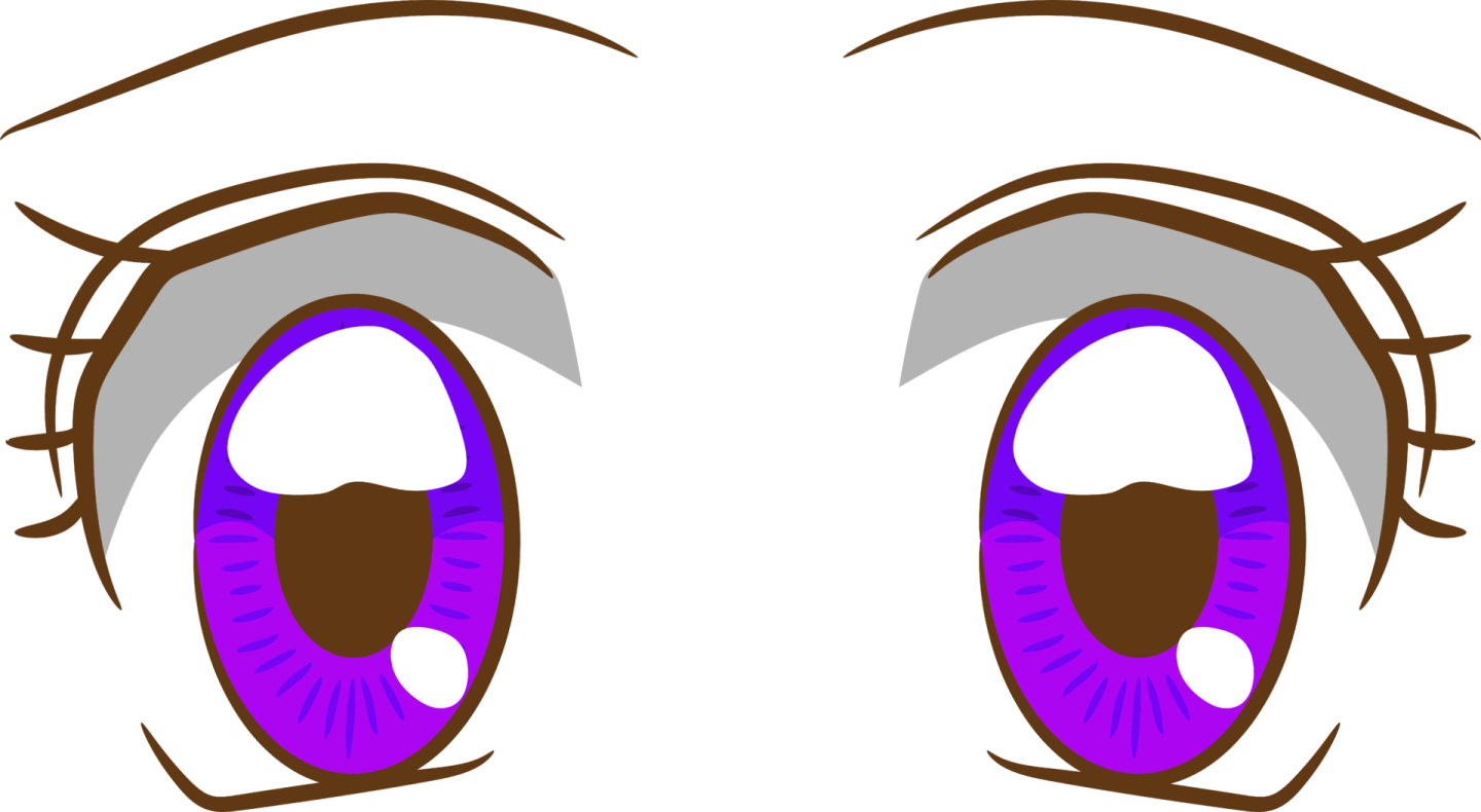 how to draw anime eyes step by step