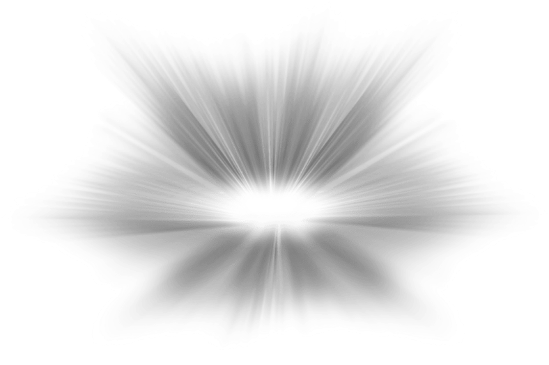 a black and white background with light rays