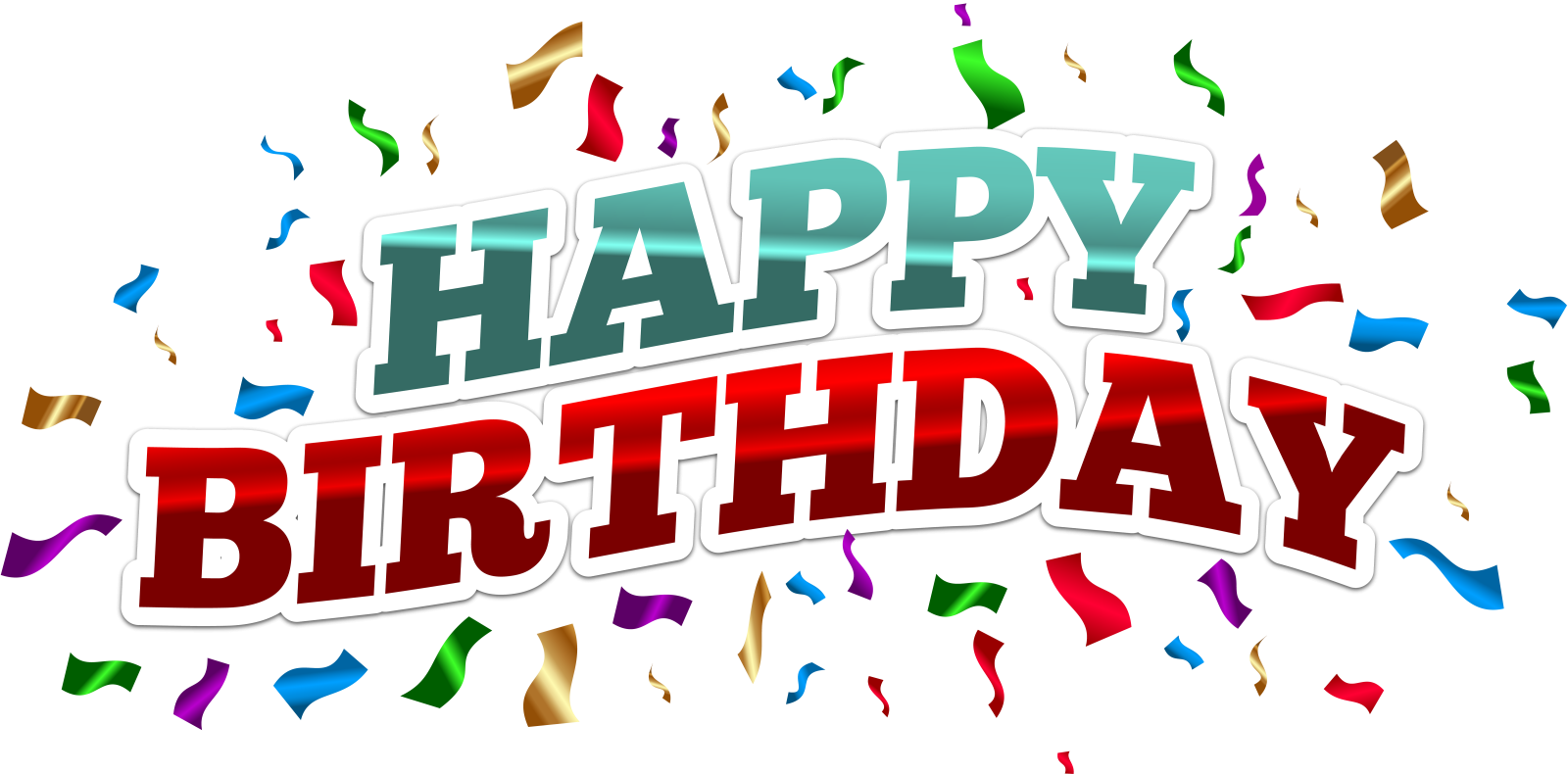 a happy birthday card with cons on it