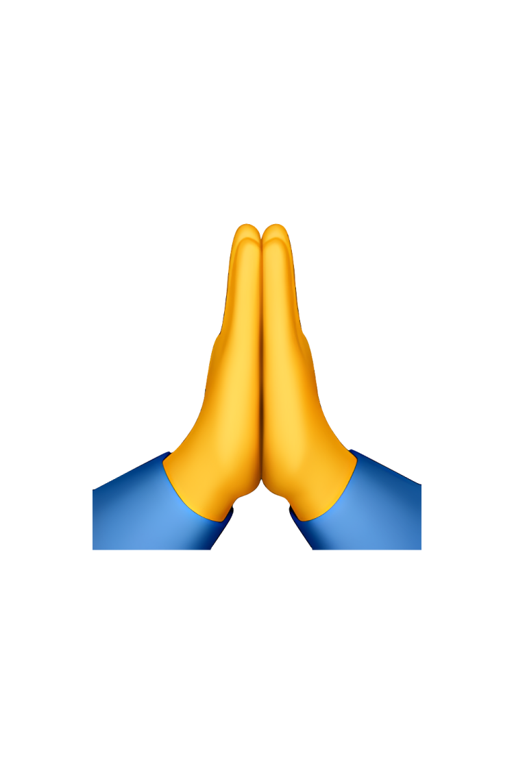 a pair of hands in the shape of a heart