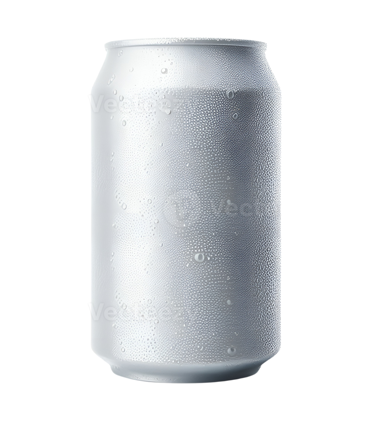 a can of beer on a white background