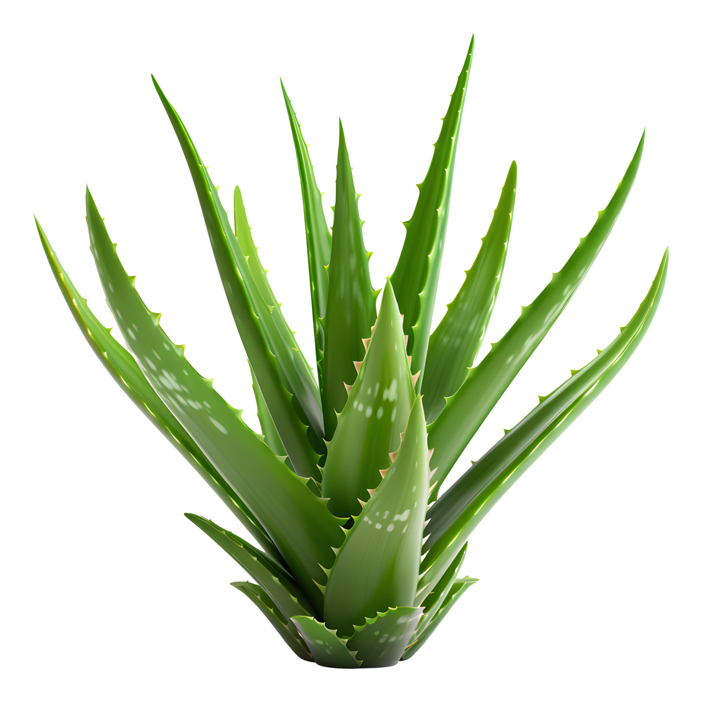 a close up of a plant on a white background