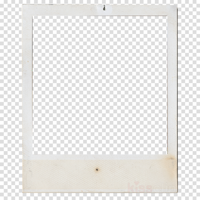 a white picture frame on a transparent background