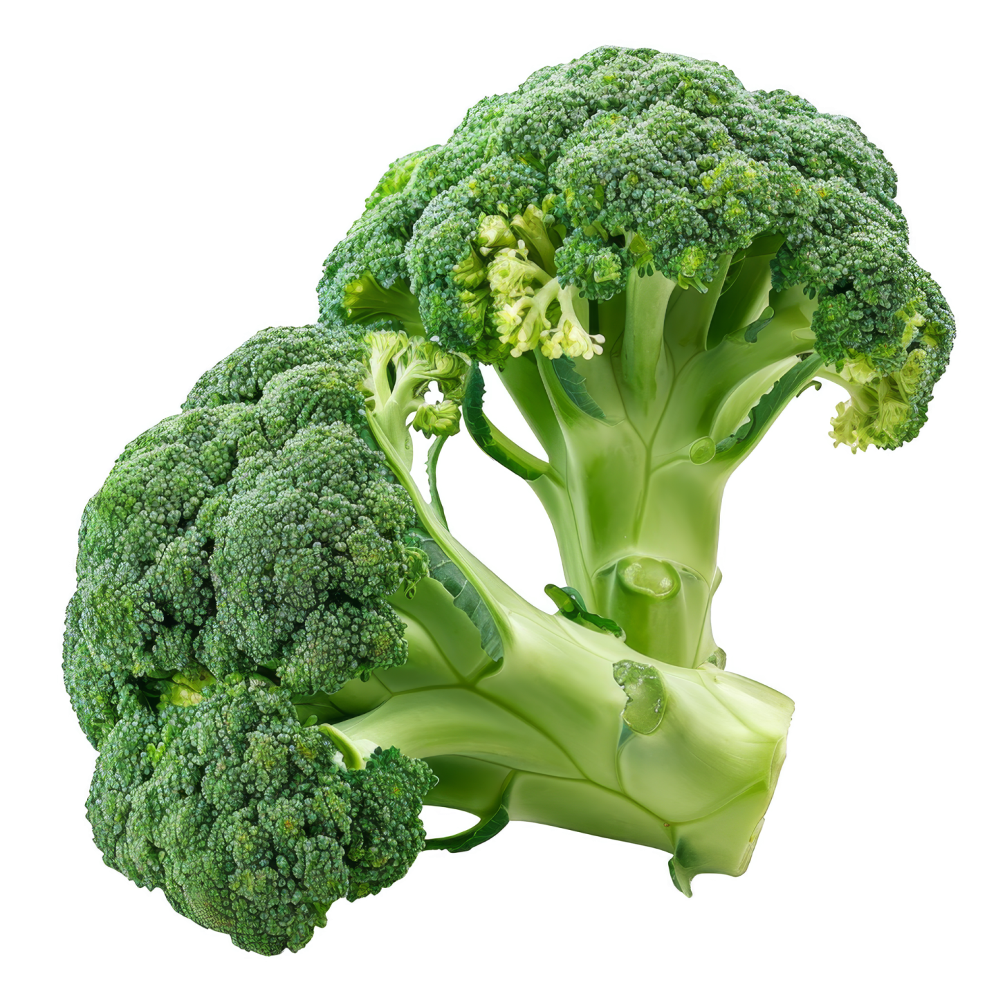 a piece of broccote
