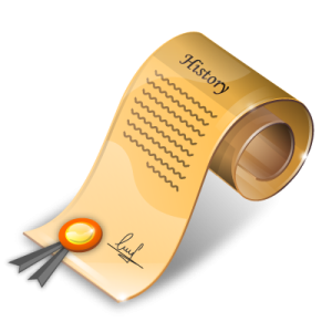 a roll of paper with a pencil on it