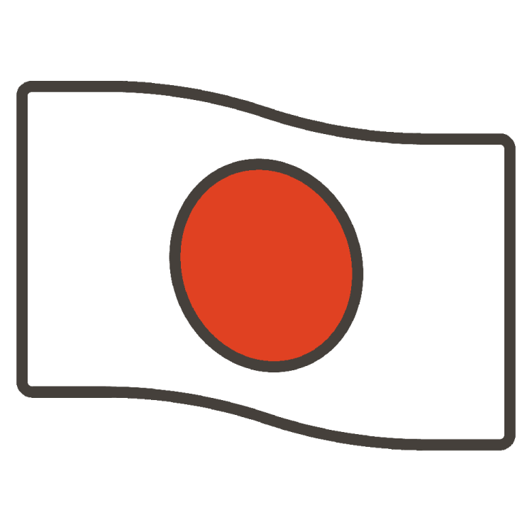 the flag of japan