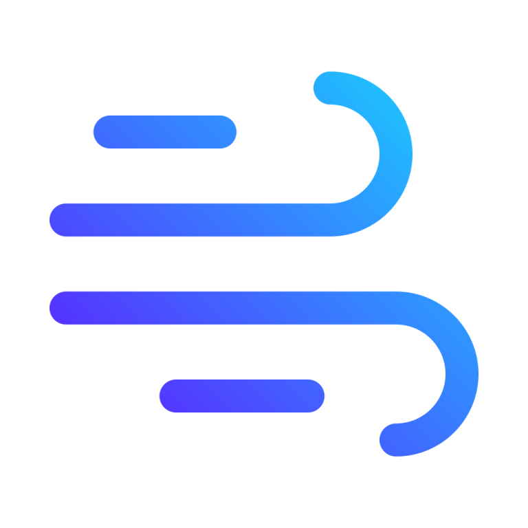 a black and blue logo with the letter s on it