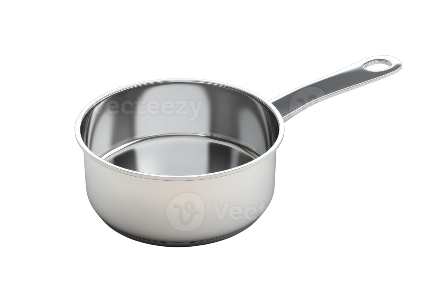 a stainless sauce pan with a lid
