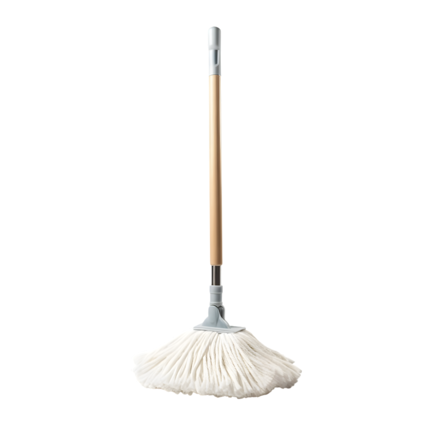 a broom on a white background