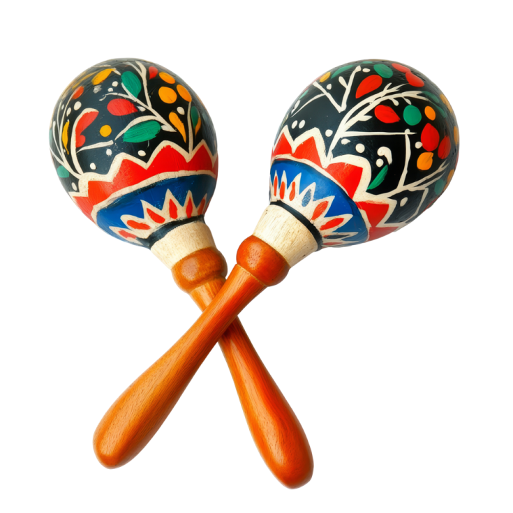 a pair of maraos on a white background