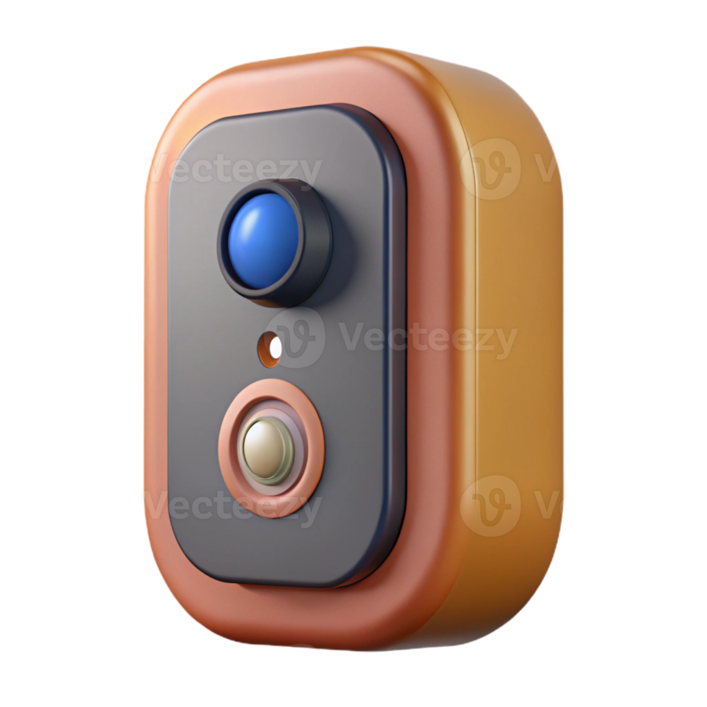 an apple watch with a camera attached to it