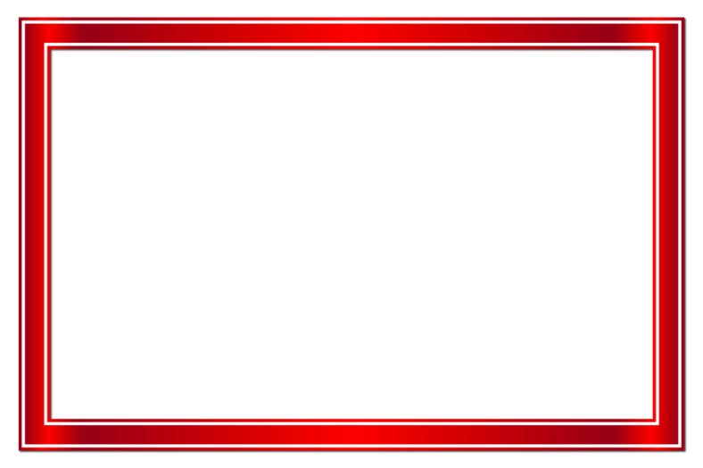 a red frame on a white background