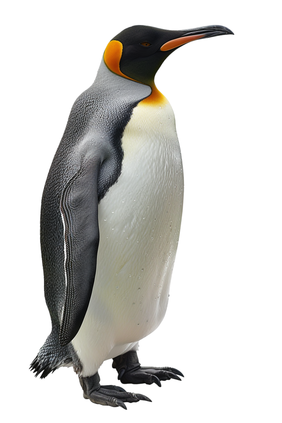 a black and white penguin