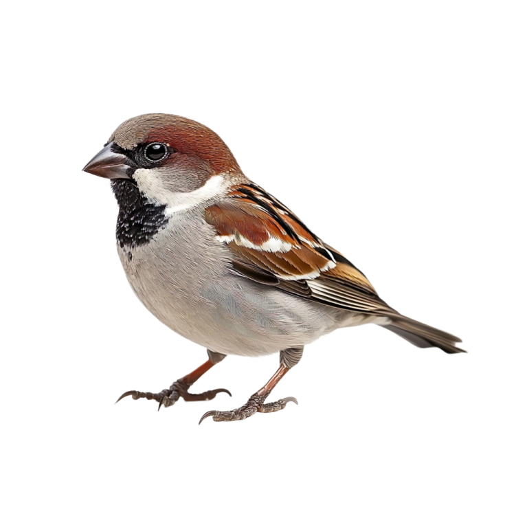 a bird standing on top of a white surface