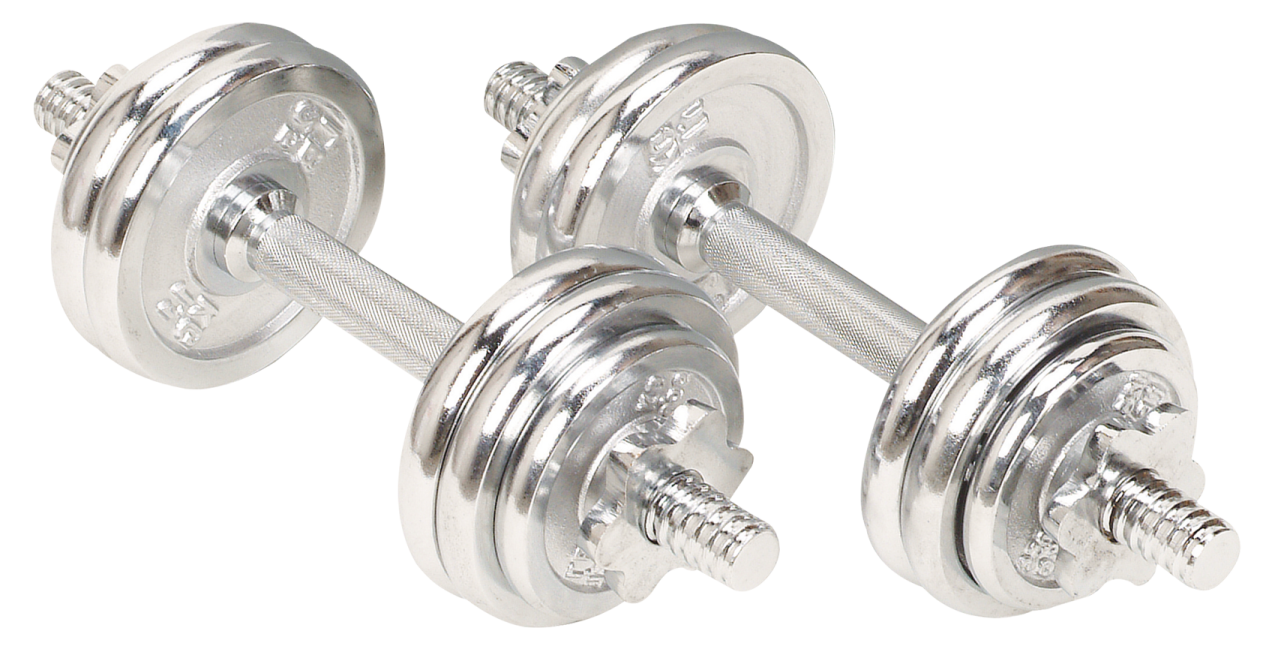 a pair of dumbs on a white background