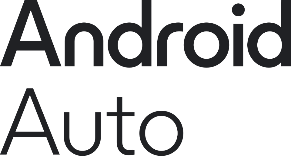 the android auto logo