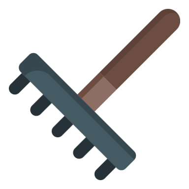 a knife icon on a white background