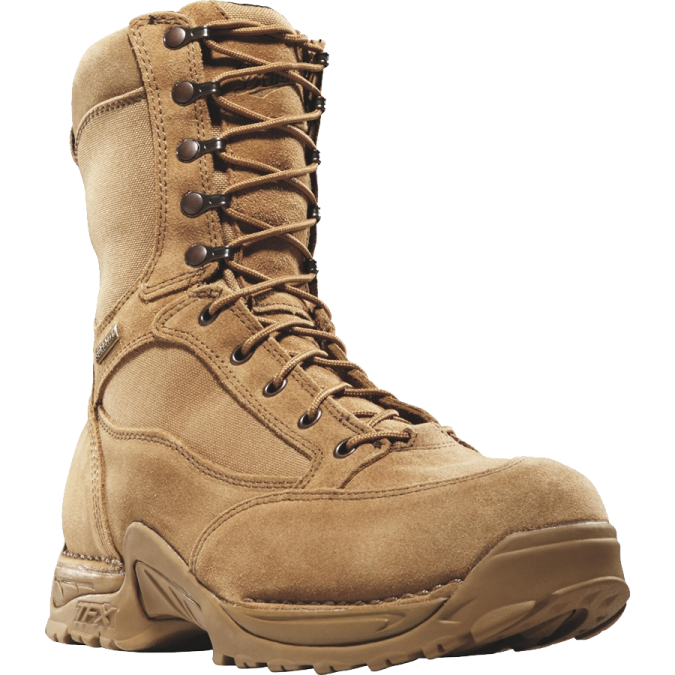 a pair of men's military boots