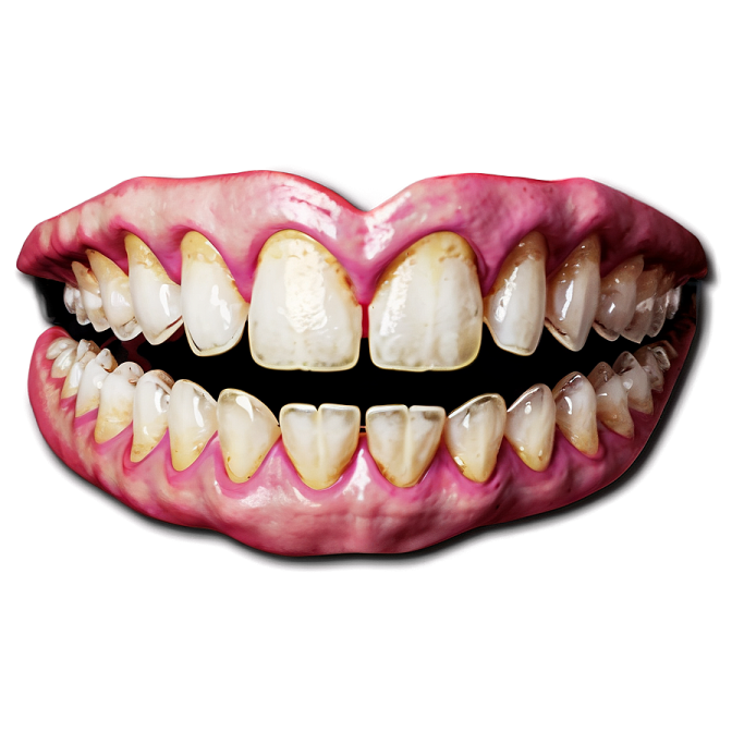 a close up of a mouth with missing teeth