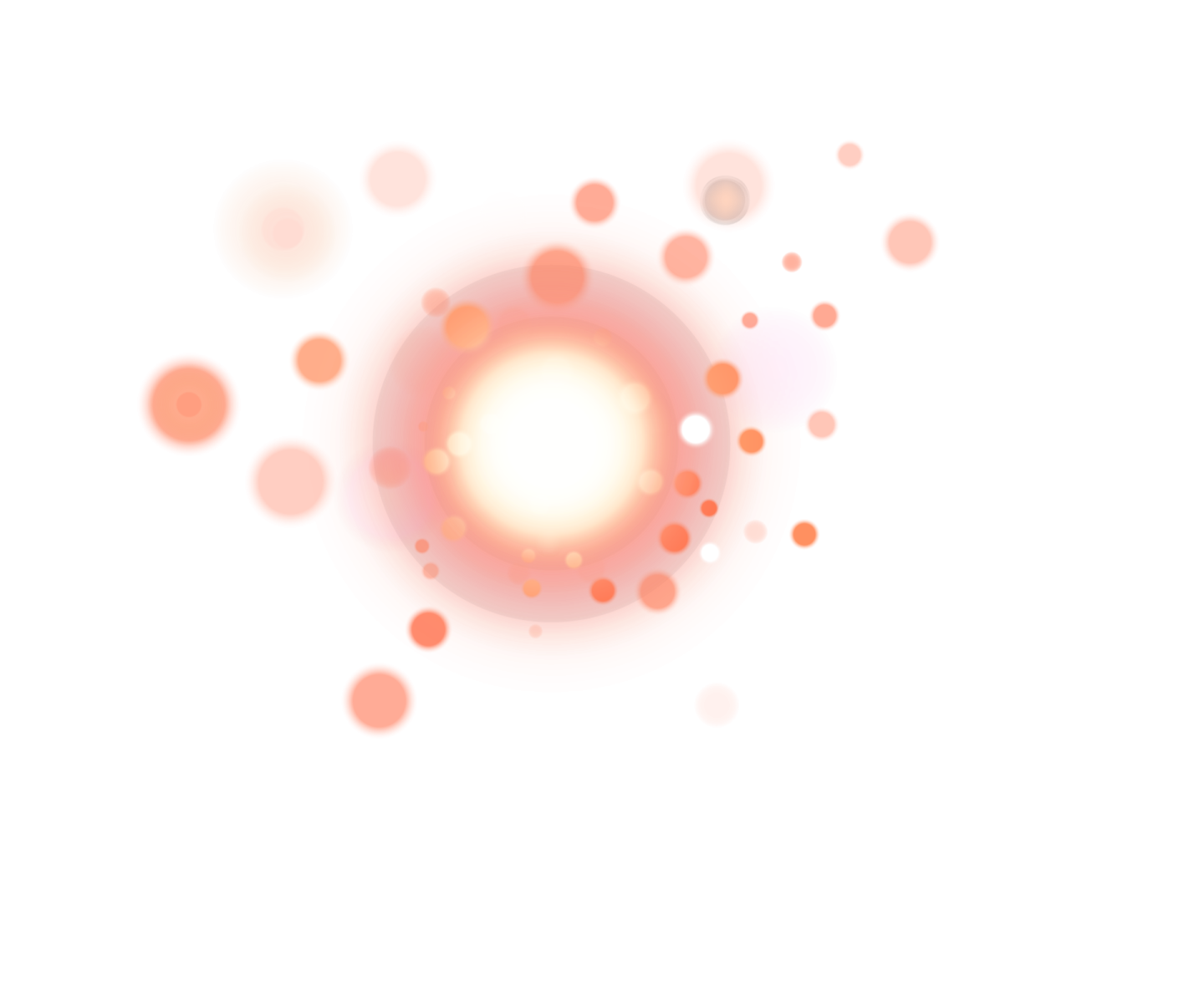 a white background with brown circles on it
