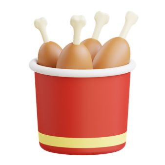a red paper cup filled with eggs