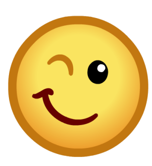 a smiley face with a smile