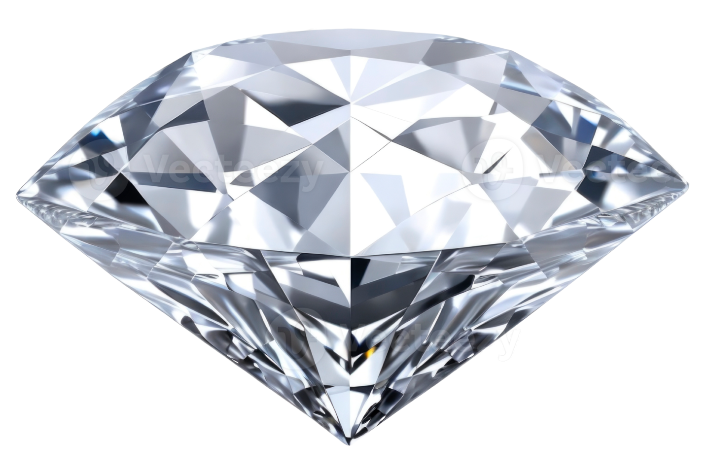a diamond on a white background