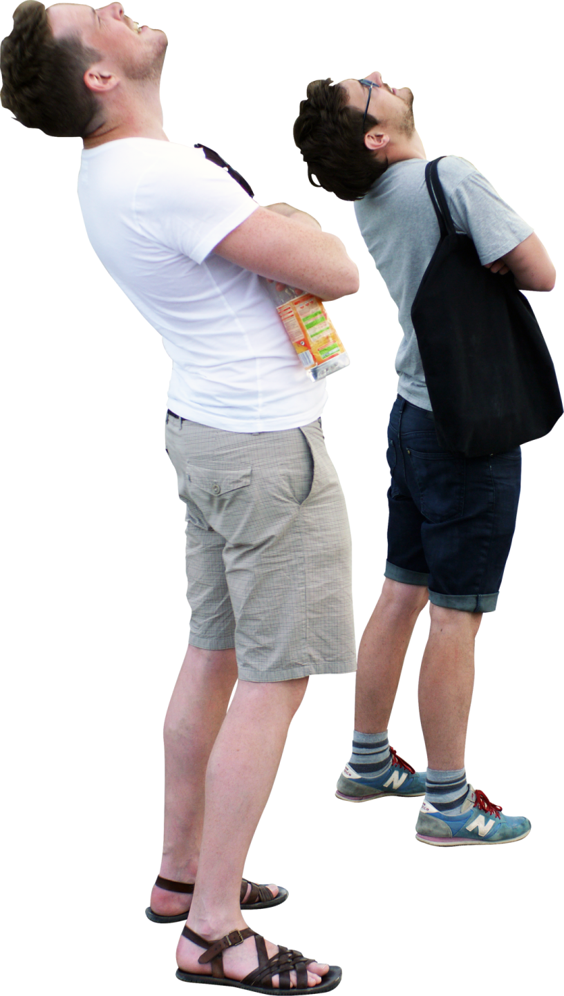 a man in a white t - shirt