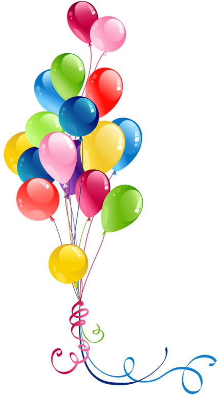 a bunch of colorful balloons