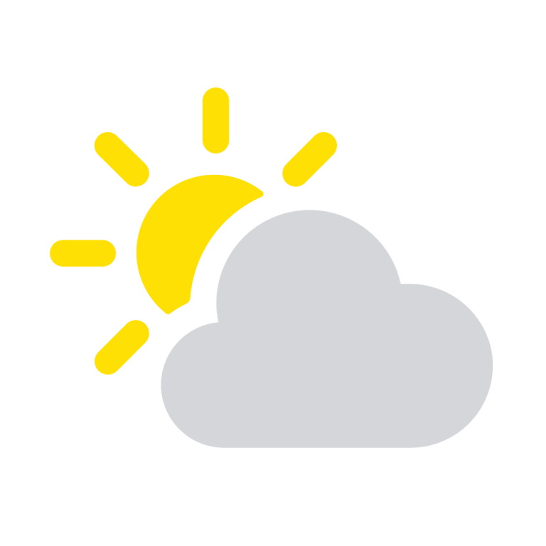 a cloud with the sun behind it