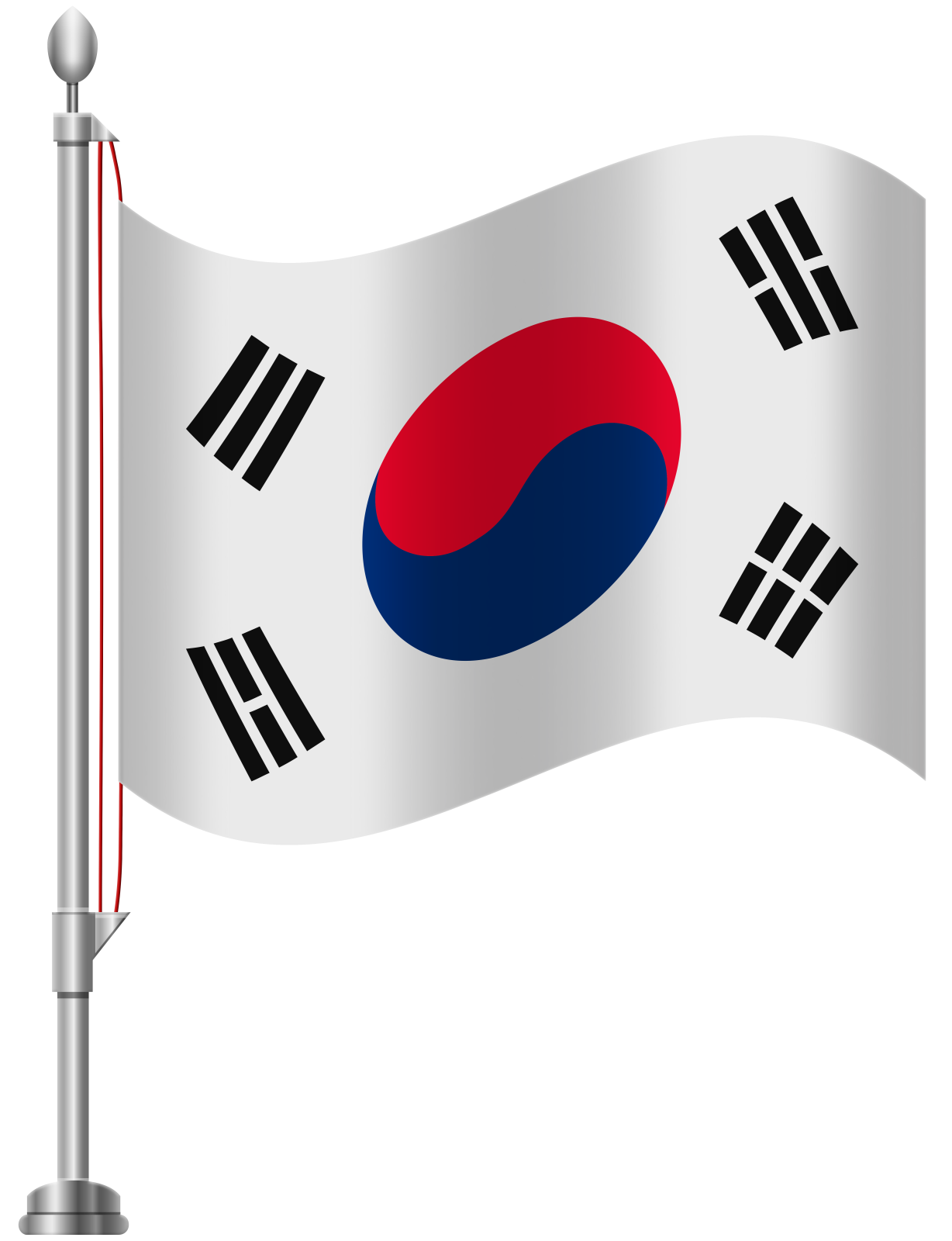 the flag of south korea