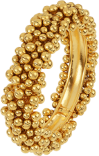 an image of a gold beaded ring