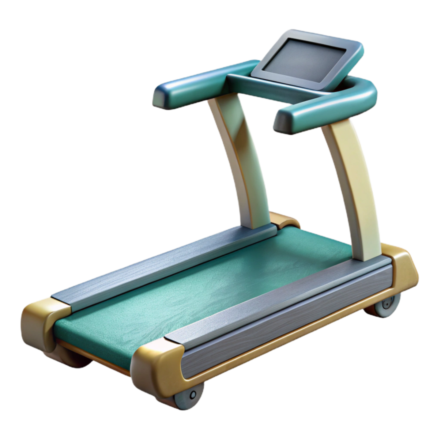 a tread with a tablet on top