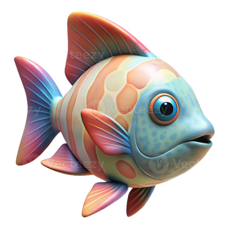 an image of a colorful fish