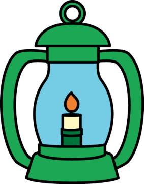 a green teapot with a candle inside