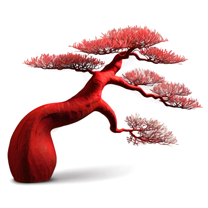 the tree is red