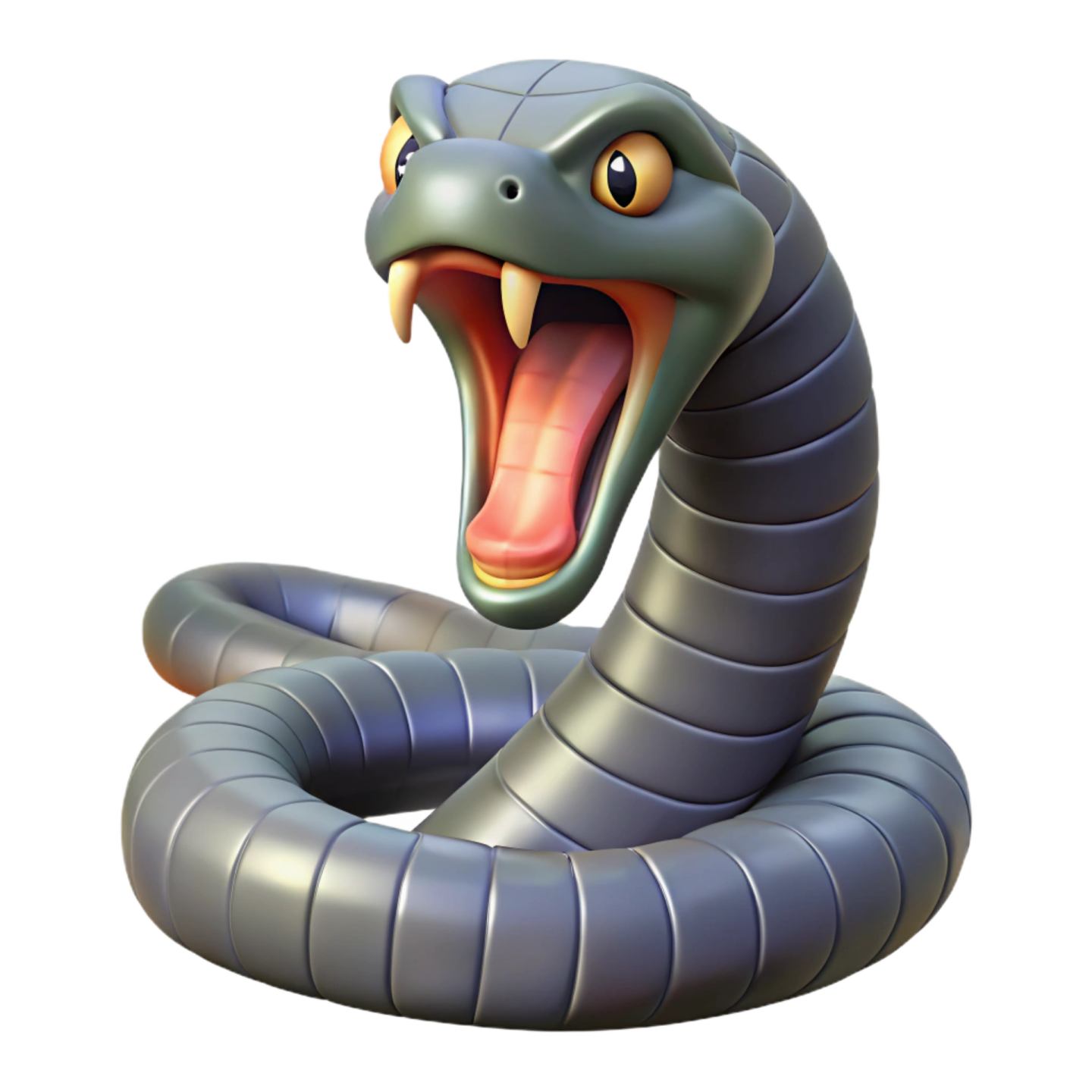 an image of a snake with its mouth open