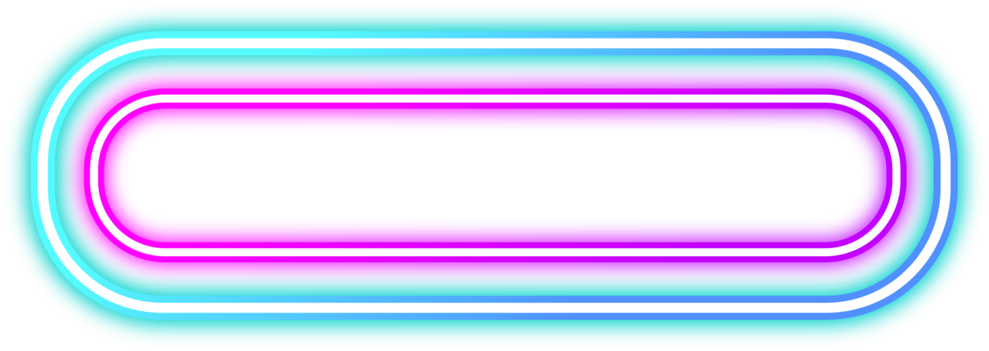 a neon sign on a white background