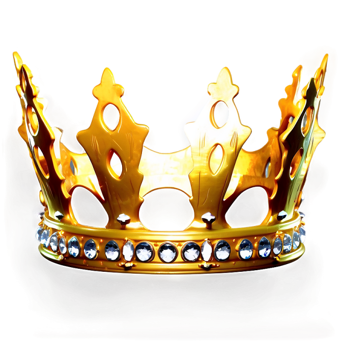 the crown is made of metal