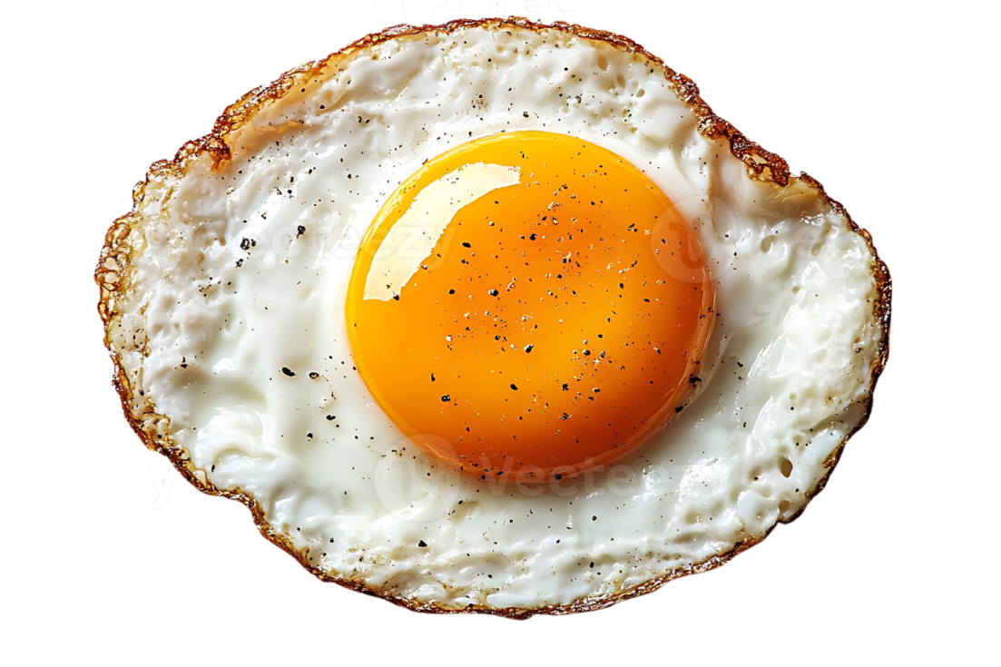 a fried egg on a toasted piece of bread
