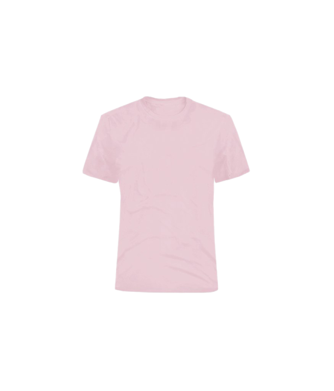 a pink t - shirt on a white background