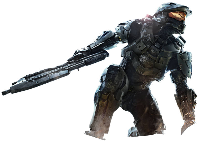a man with a gun in his hand