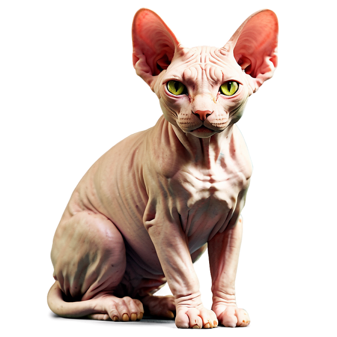 a cat with green eyes sitting on the floor